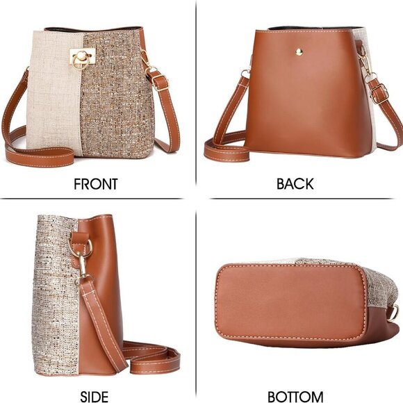 Small Crossbody Purses for Women, Shoulder Bag for Women, PU Leather Crossbody B - Picture 6 of 7